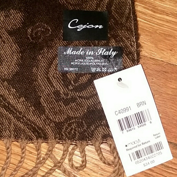 🆕 Italian Scarf by Cejon - Picture 3 of 4